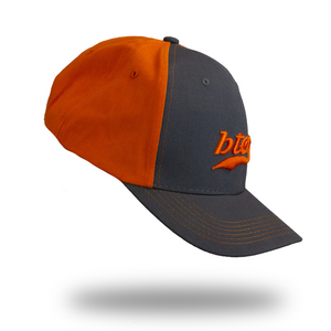 Casquette BTCC - Charbon/orange