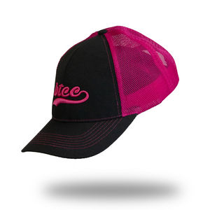 BTCC Mesh Cap - Charcoal/Hot Pink