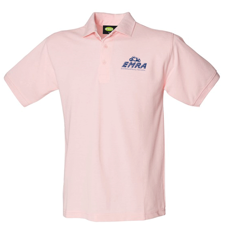 EMRA Polo Shirt - Mens - Pink