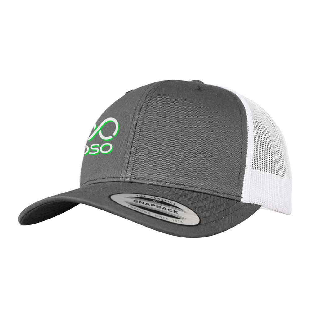 OSO Contrast Trucker Cap - Dark grey/white