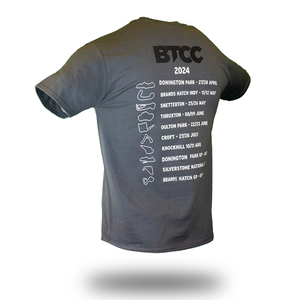 BTCC Season 2024 T-Shirt - Convoy Grey