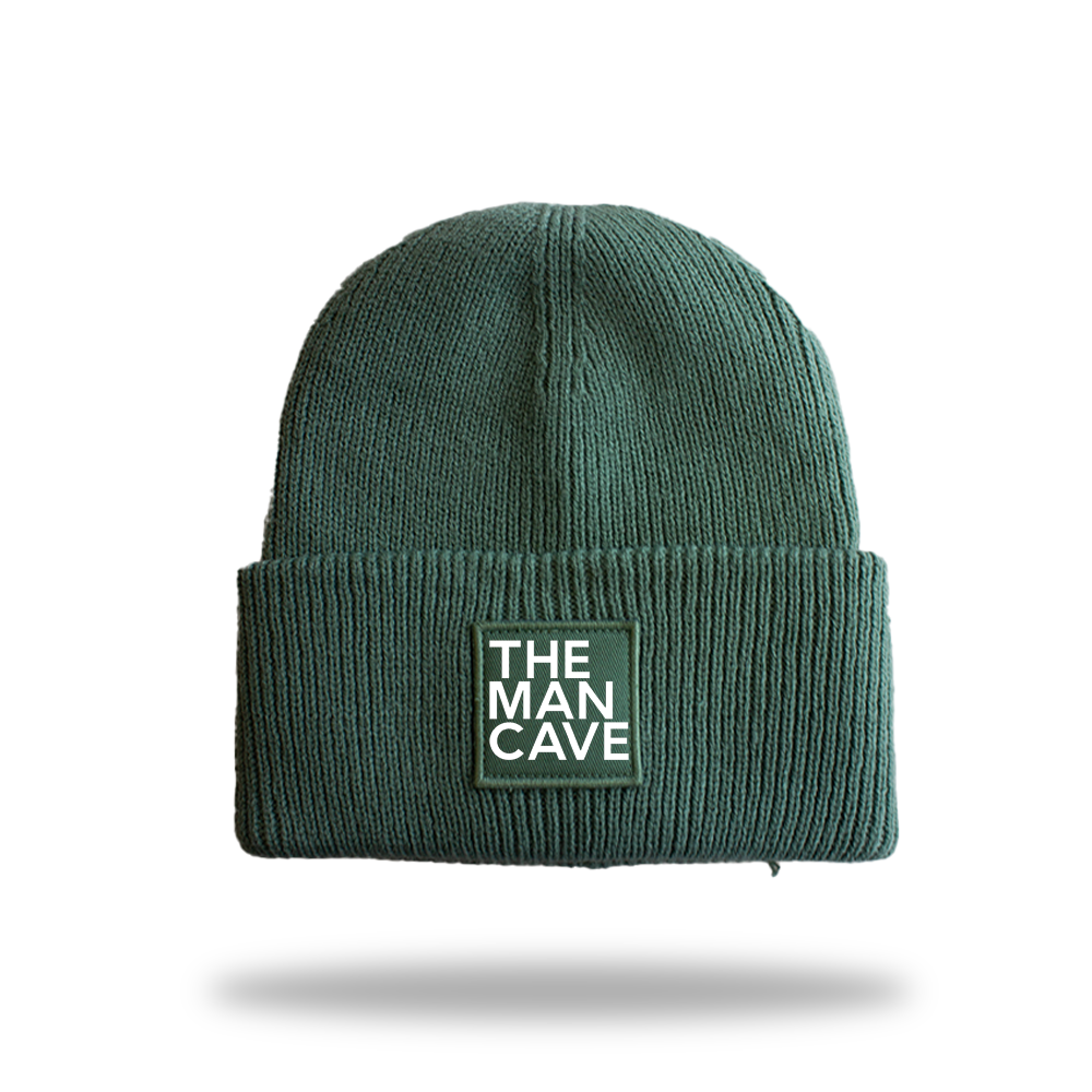 The Man Cave Beanie - Dusty green