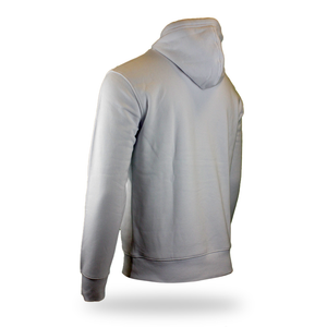 The Man Cave Hoodie - Grey marl