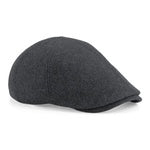 HSCC Flat Cap - Charcoal marl