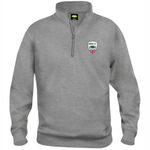 HSCC Quarter Zip Jumper - Grey melange