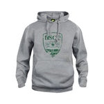 HSCC Distressed Logo Unisex Hoodie - Grey melange
