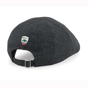 HSCC Flat Cap - Charcoal marl