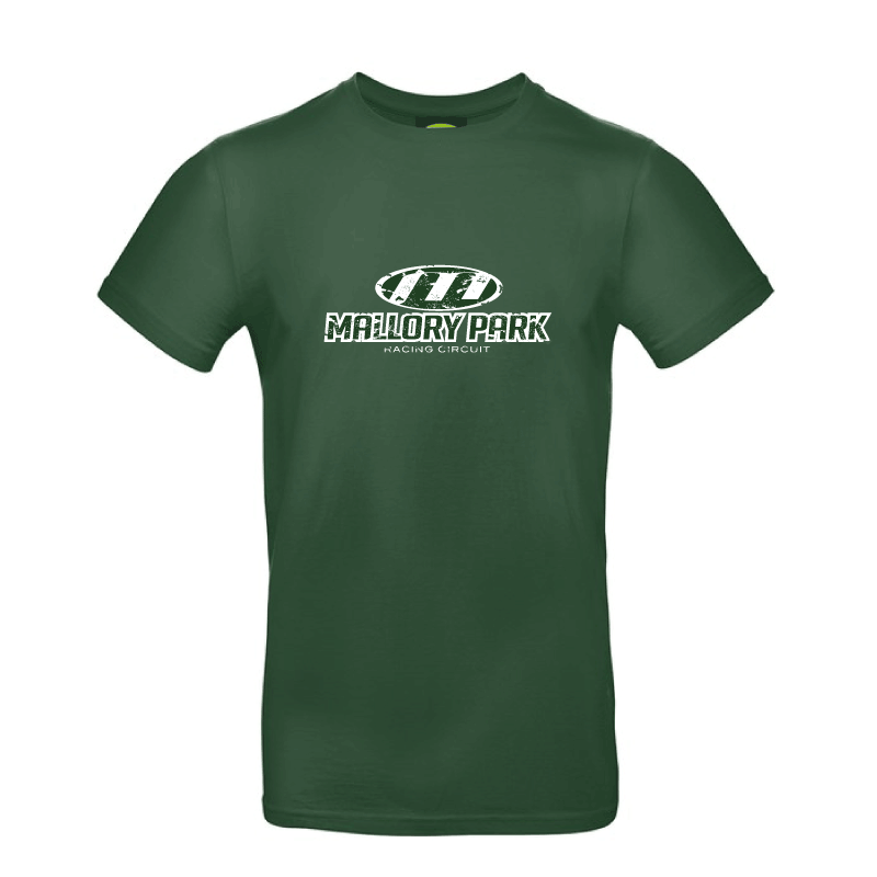 Mallory Park Distressed Logo T-Shirt - Bottle