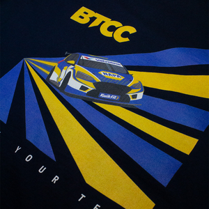 T-Shirt BTCC Saison 2024 - Französisches Marineblau