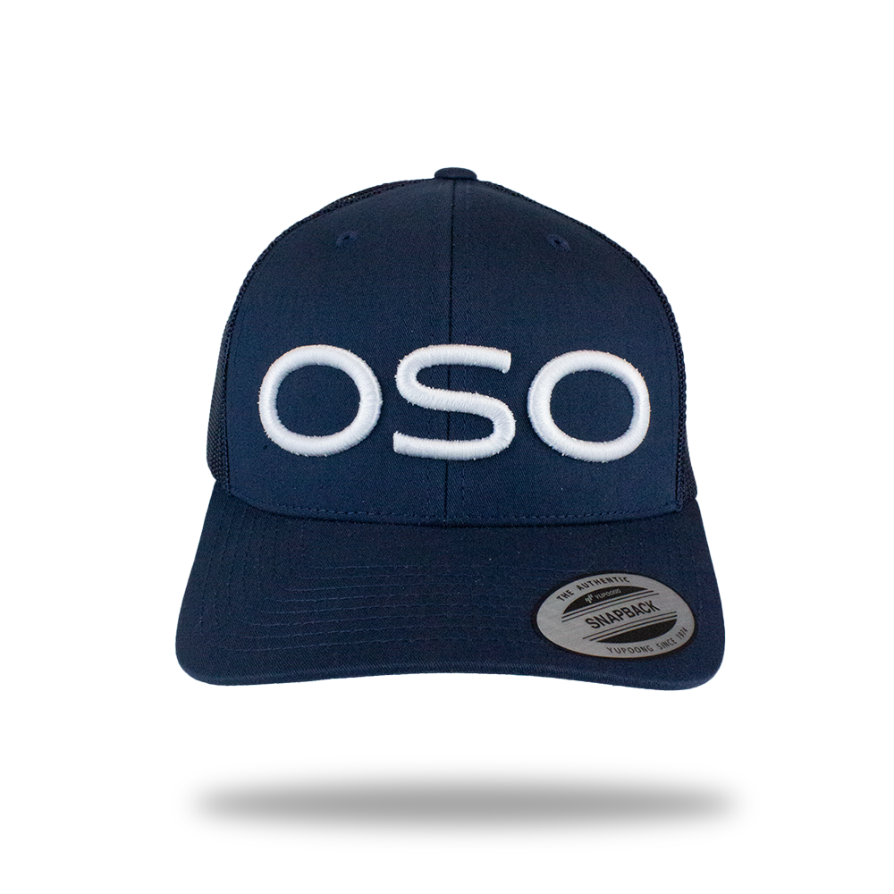 OSO Trucker Cap - Navy/white