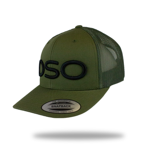 OSO Trucker Cap - Buck/Black