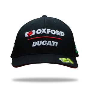 Oxford Ducati Team Cap - Schwarz/Rot/Grau