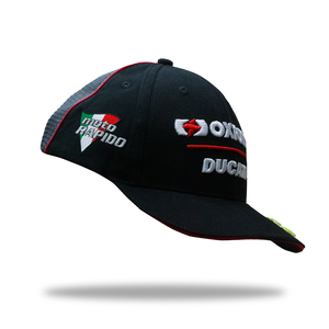 Oxford Ducati Team Cap - Schwarz/Rot/Grau