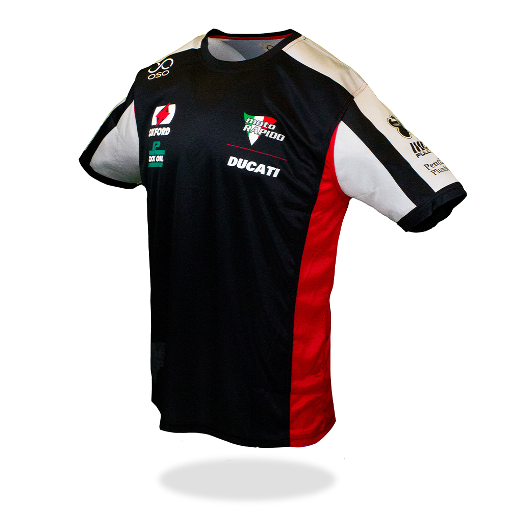 Oxford Ducati Team T-Shirt - Schwarz