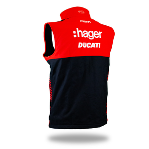 Gilet PBM Hager Ducati Team - Hommes - Rouge/noir