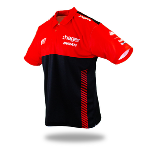 Polo PBM Hager Ducati Team - Hommes - Rouge/noir