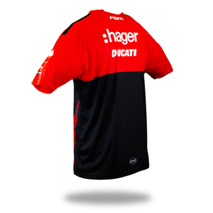 T-Shirt PBM Hager Ducati Team - Rouge/noir