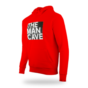 The Man Cave Hoodie - Red