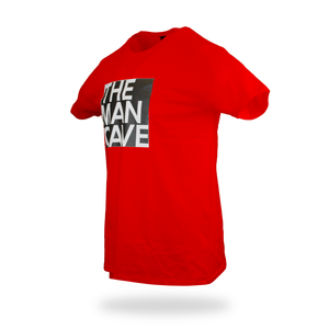 The Man Cave T-Shirt - Red