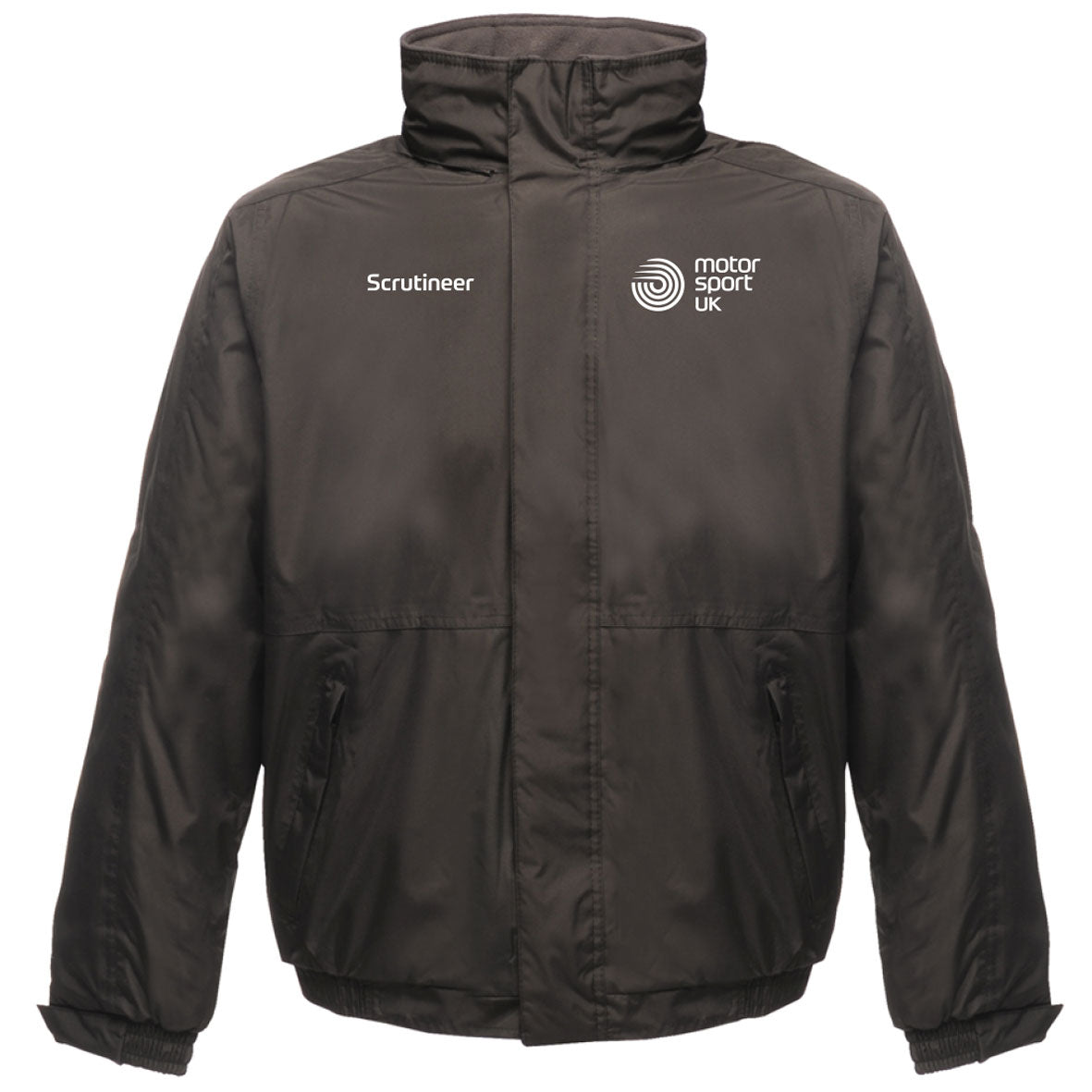 MSUK Waterproof Jacket - Black/ash