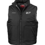 Motorsport UK Gepolsterter Bodywarmer - Schwarz