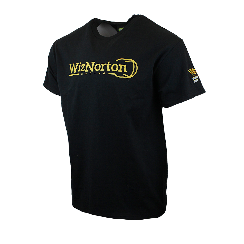 WizNorton Racing Printed T-Shirt - Black