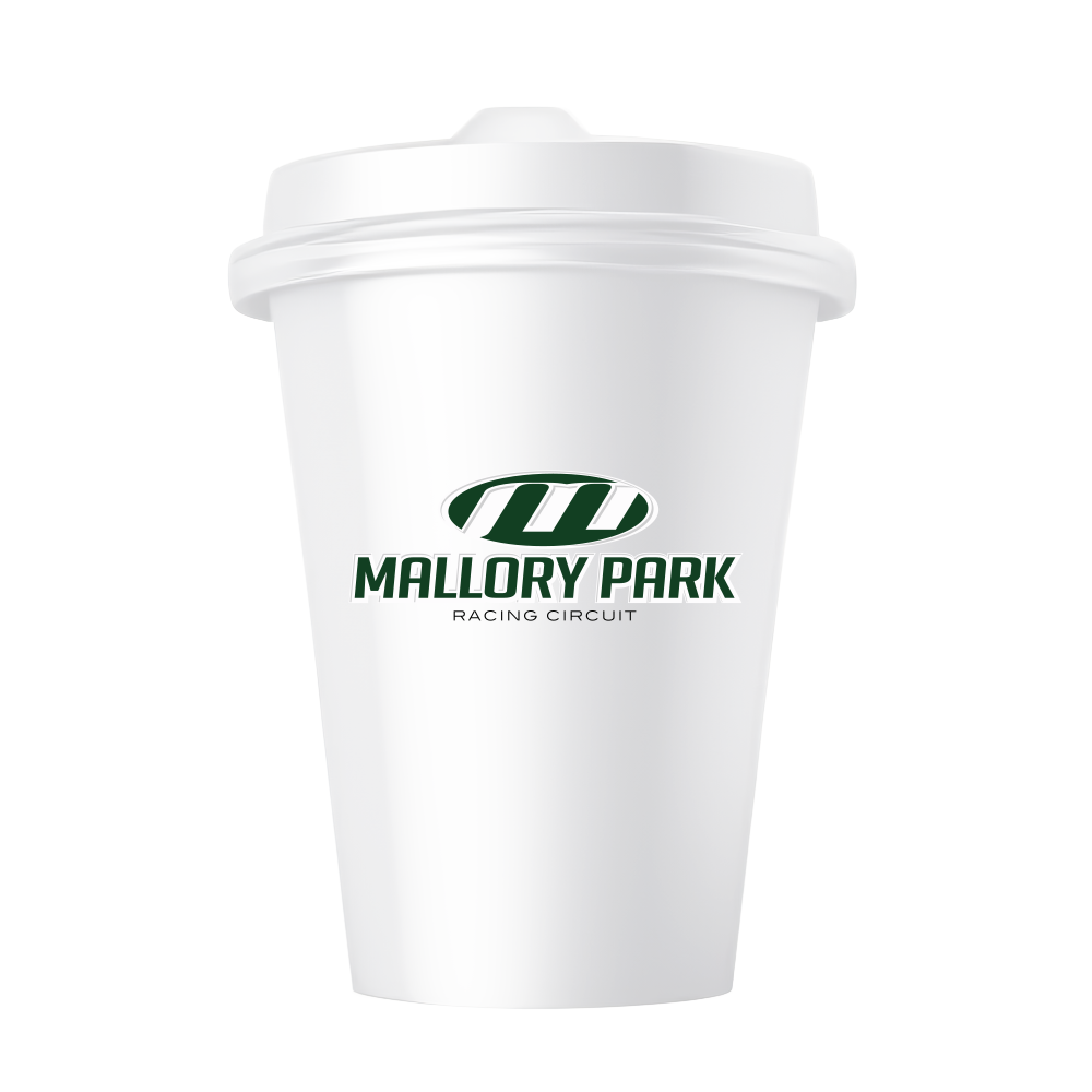 Mallory Park Travel Mug - White