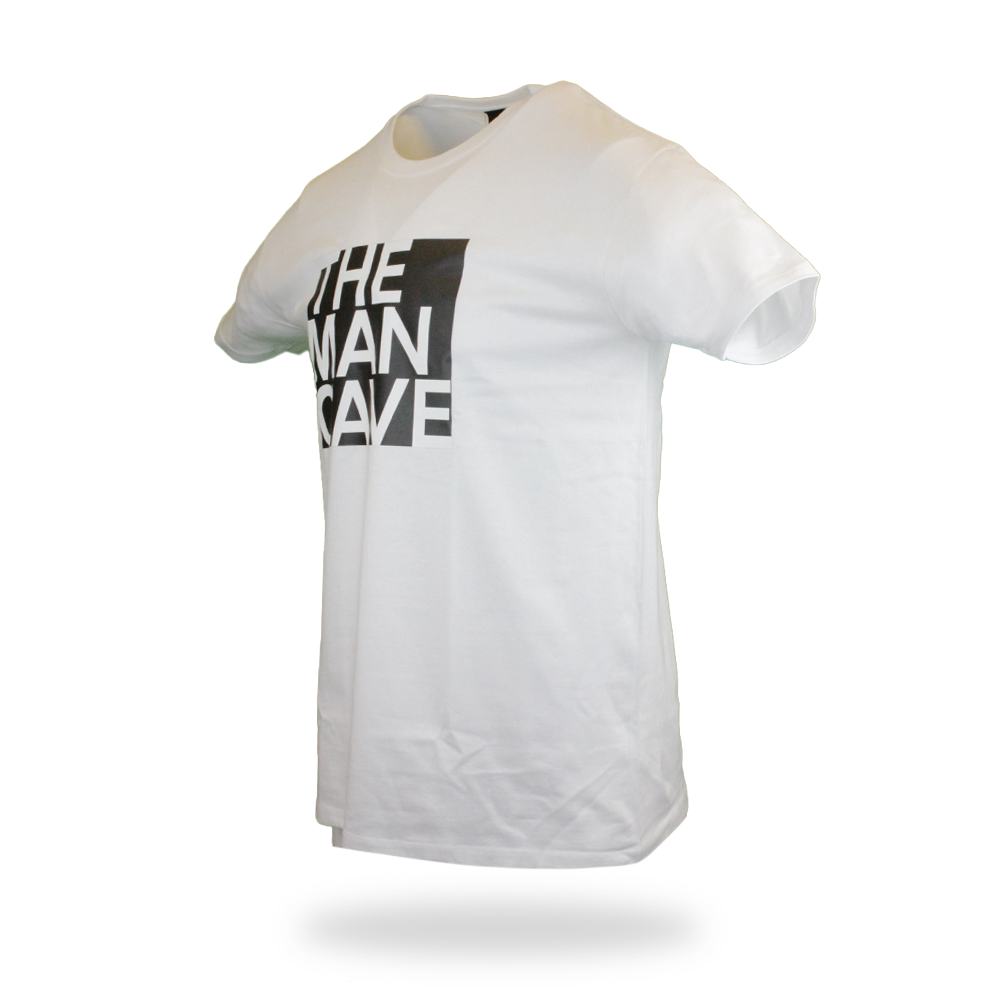 The Man Cave T-Shirt - White