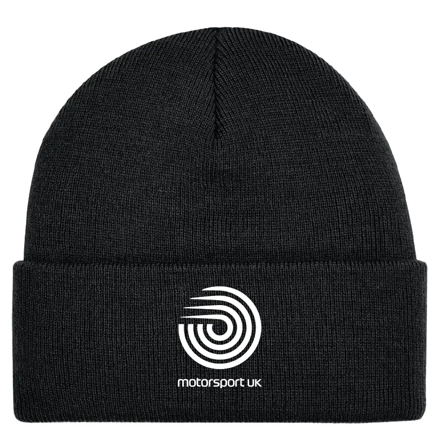 Motorsport UK Cuffed Beanie
