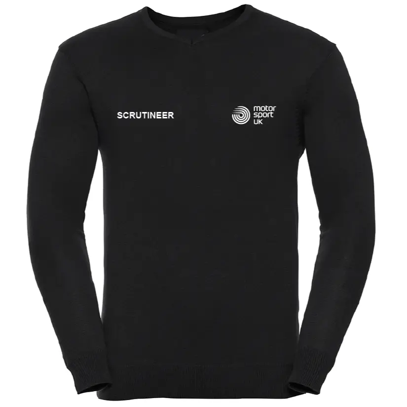 Motorsport UK V Neck Sweatshirt - Men