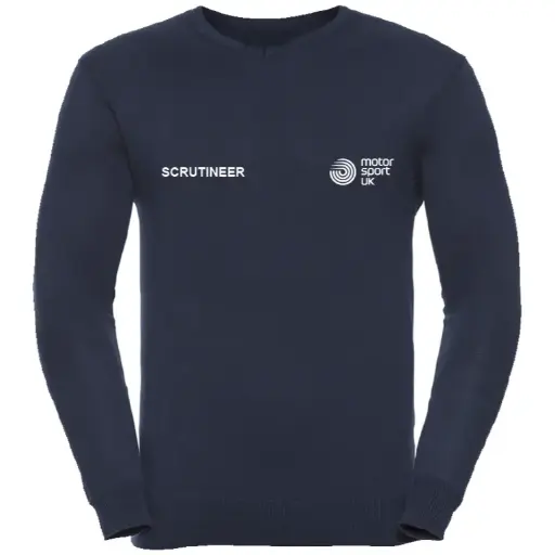 Motorsport UK V Neck Sweatshirt - Men