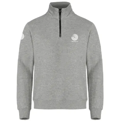 Motorsport UK Zip Neck Sweatshirt